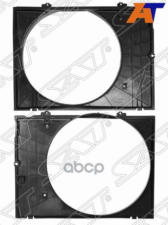 Диффузор радиатора Toyota Land Cruiser (J100) 98-07 / Land Cruiser Cygnus 98-07 Sat арт. ST-TY90-200-A0