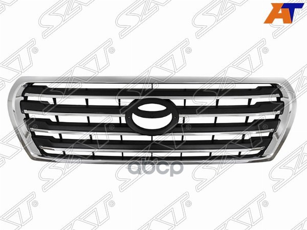 Решетка радиатора Toyota Land Cruiser (J200) 12-15 (с хром молдингом) Sat арт. ST-TY92-093-A0