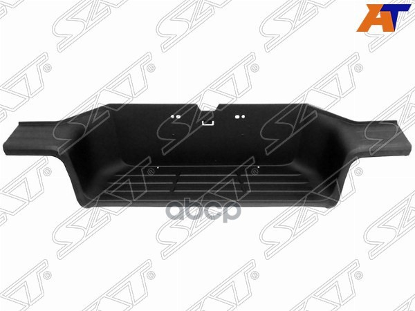 Накладка бампера Toyota Hilux Pick Up 15-20 (Сзади/ По центру) Sat арт. ST-TY98-087P-0