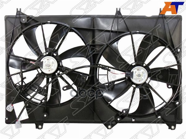 Диффузор Toyota Highlander 07-13 / Kluger V 07-13 Sat арт. ST-TYG2-201-0