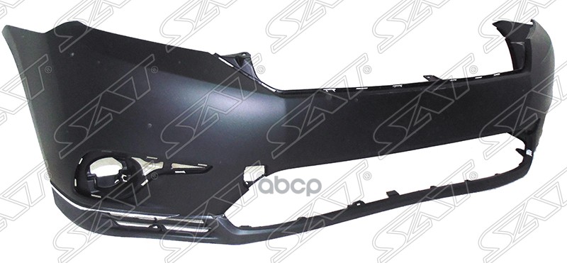 Бампер передний Toyota Highlander 10-13 (Под ПТФ/ С отверстием под крюк) Sat арт. ST-TYG3-000-0