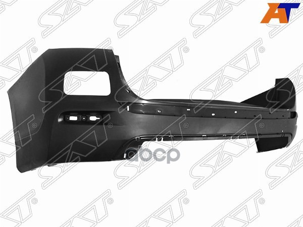 Бампер задний Toyota Highlander 10-13 (Под молдинг(и)/ Под ПТФ) Sat арт. ST-TYG3-087-0