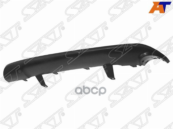 Накладка бампера Toyota RAV4 (XA40) 15-19 (Сзади/ черная) Sat арт. ST-TYY4-087M-A0