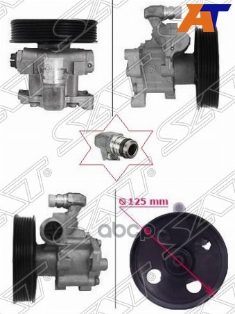 Насос ГУР MERCEDES E-CLASS/GL/CLASS/M-CLASS 3,2/3,5/5,0/5,5 Sat арт. ST-VP152