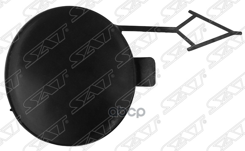 Заглушка В Задний Бампер Vw Golf Vii 12-16 Под Крюк Sat арт. ST-VW18-087C-0
