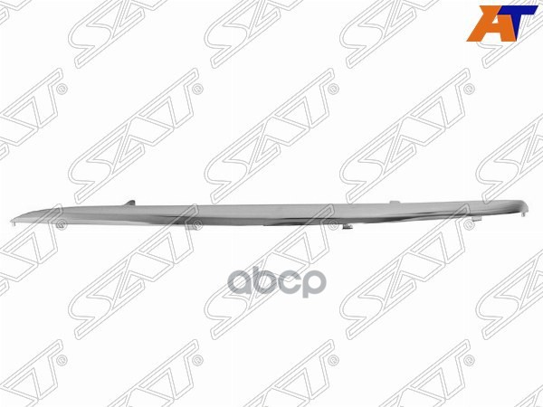 Молдинг бампера Volkswagen Jetta 05-10 (Спереди/ Слева) Sat арт. ST-VW26-000M-2