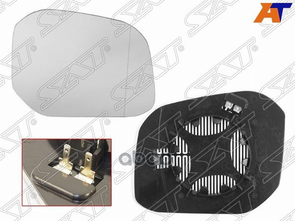 Полотно зеркала Volkswagen Caddy 15-20 (Справа/ Обогрев) Sat арт. ST-VW45-940G-1