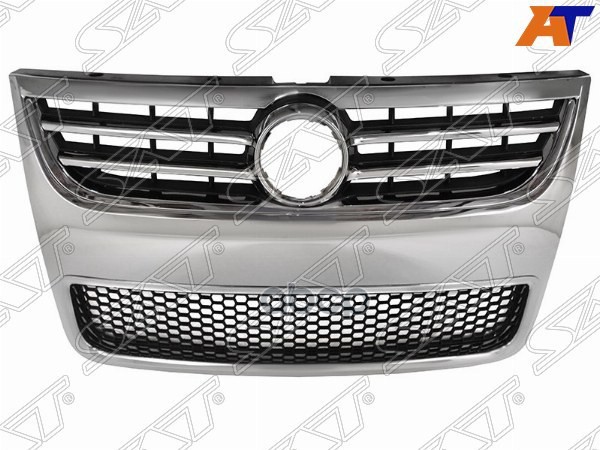 Решетка радиатора Volkswagen Touareg 06-10 (в сборе) Sat арт. ST-VW61-093-0