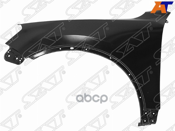Крыло переднее Volkswagen Touareg 10-18 (Слева/ Под молдинг(и)) Sat арт. ST-VW62-016-2