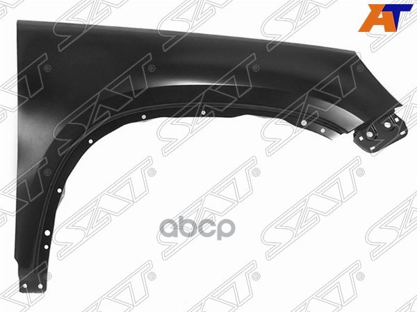 Крыло переднее Volkswagen Tiguan 06-17 (Справа/ Под молдинг(и)) Sat арт. ST-VW70-016-1