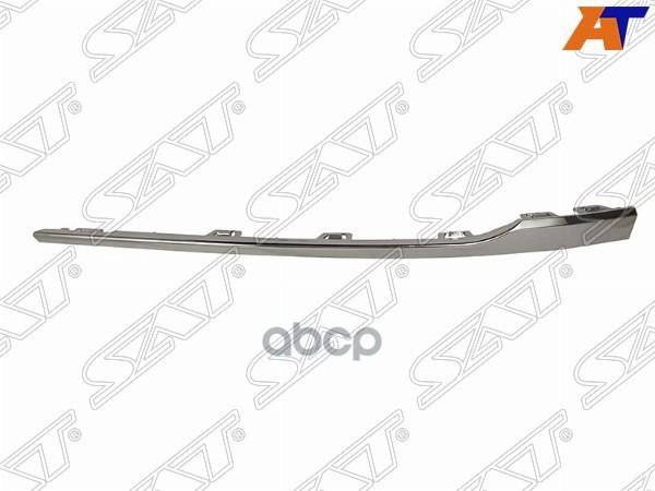 Молдинг бампера Volkswagen Passat 14-20 (Спереди/ Слева) Sat арт. ST-VWA10-000M-A2