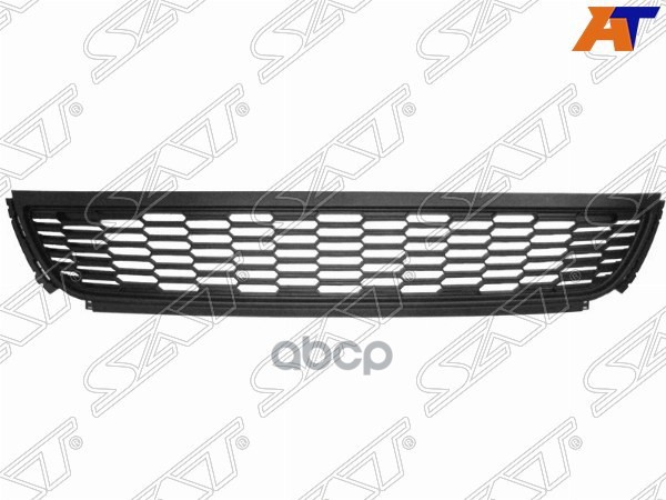 Решетка в бампер Volkswagen Polo 09-15 (5D HBK) Sat арт. ST-VWP5-000G-0