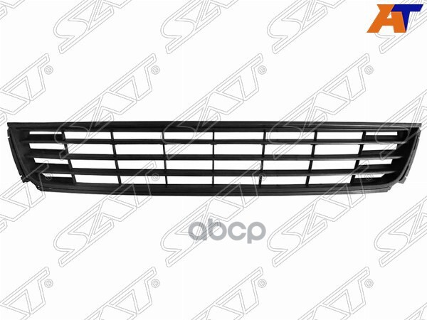 Решетка в бампер Volkswagen Polo 09-15 (Спереди/ 4D SED) Sat арт. ST-VWP6-000G-D0