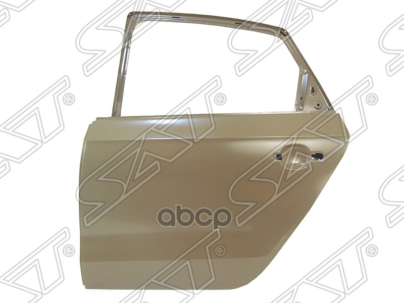 Дверь задняя Volkswagen Polo 09-20 (Слева/ 4D SED) Sat арт. ST-VWP6-041-2