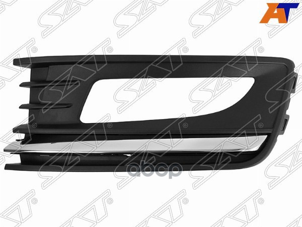 Оправа ПТФ Volkswagen Polo 14-20 (Слева/ 4D SED/ Хром) Sat арт. ST-VWP6-219-A2
