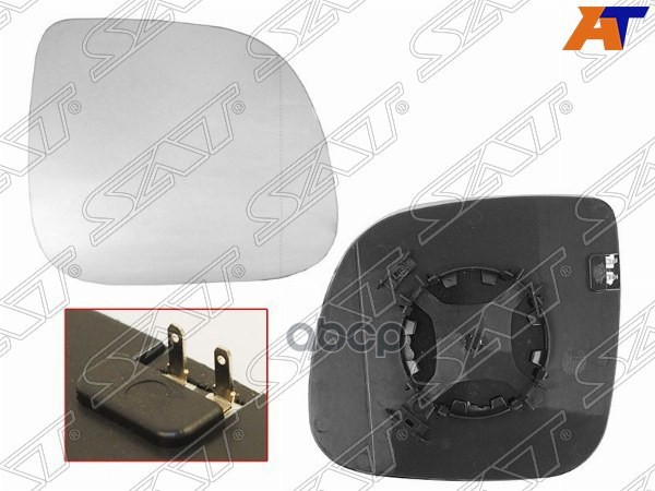 Полотно зеркала Volkswagen Transporter 09- / Amarok 10-16 (Справа/ Обогрев) Sat арт. ST-VWT5-940G-A1