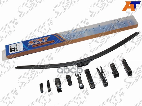 Щетка стеклоочистителя (бескаркасная/ 22 (550мм)) Sat арт. ST-WB2-22-RHD