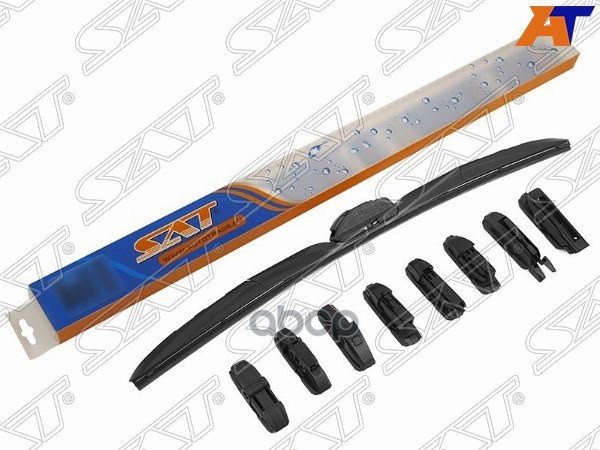 Щетка стеклоочистителя (Гибридная/ 15 (375мм)) Sat арт. ST-WB5-15-LHD