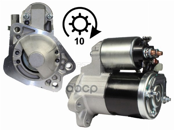 Стартер Mazda 3 08-13 / Axela 09-13 (1,1 kW/ Z=10/ (восстановленный)) Sat арт. ST-Z668-18-400