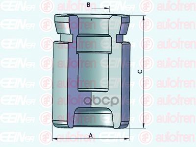 Поршень заднего тормозного суппорта TOYOTA Harrier 98-03, LEXUS RX300 98-03 SEINSA D025352 Seinsa Autofren арт. D025352