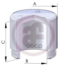 Поршень переднего тормозного суппорта CHEVROLET Aveo(T300) 11> / Lacetti / Nubira 03>, D SEINSA D02553 Seinsa Autofren арт. D...