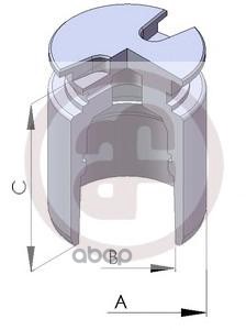 Поршень Суппорта Зад Skoda Octavia 04-12/Yeti 09-/Ford Mondeo 04-10/Vw Touran 03- Bosch 38Mm Seinsa Autofren арт. D02554