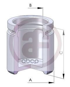 Поршень тормозного суппорта Skoda FABIA II (542) 2006 - 2014, VW POLO (9N_) 20 SEINSA D02560 Seinsa Autofren арт. D02560