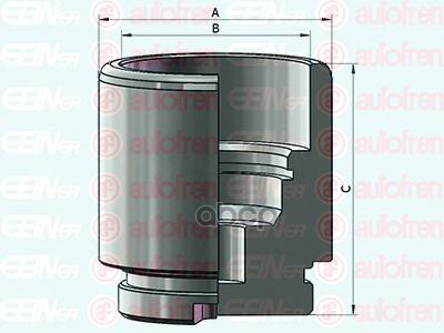 Поршень суппорта зад FORD TRANSIT 06- Seinsa Autofren арт. D025641