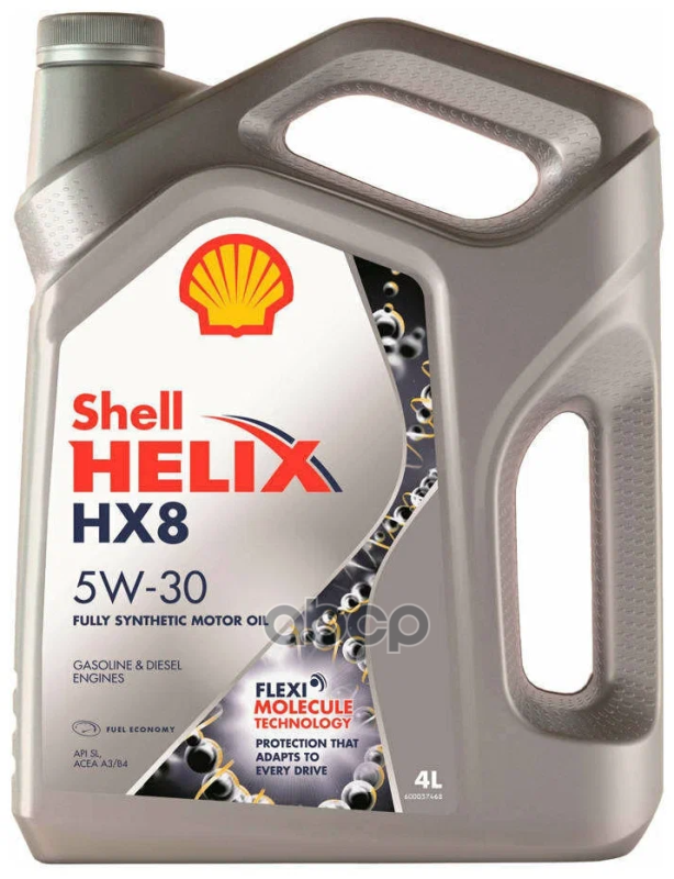 Shell Масло моторное Shell Helix HX8 A3/B4 5W30 4л 5011987249042