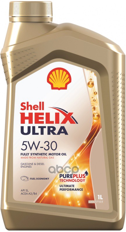 Shell Масло моторное синтетическое Helix Ultra 5W-30 1л 550046383 (550046267)