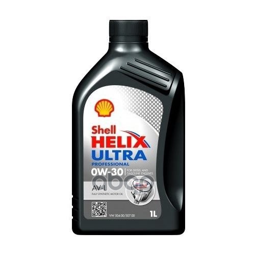 Shell Масло моторное Shell Helix Ultra Professional AV-L 0W-30 синтетическое 1 л 550047630