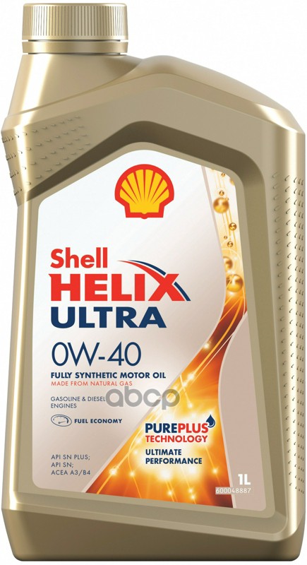 Shell Масло Моторное Синтетическое Helix Ultra 0W40 Api Sp/Cf Acea A3/B4 1Л