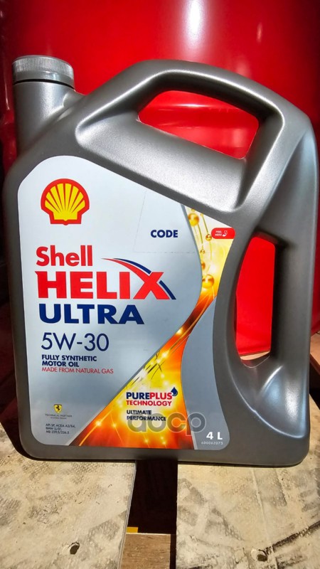 Shell Синт-ое мот.масло Helix Ultra X 5W-30 SP A3/B4 (4л) 550058147