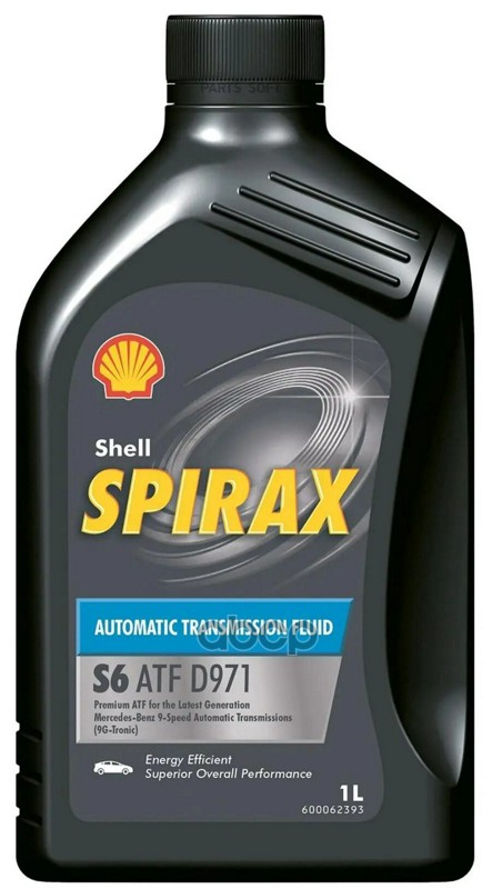 Масло Трансмиссионное Shell Spirax S6 Atf D971 1 Л 550058248 Shell арт. 550058248