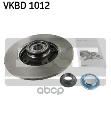 Подш.ступ. с торм.диском в сборе Skf арт. vkbd1012