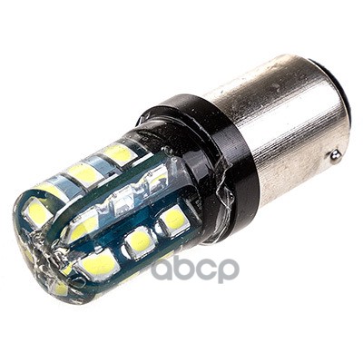 Лампа Диод S25 (P21/5W) 12V 24 Smd Диода Bay15d 2-Конт Белая Противотуманные, Стопы, Задний Ход, Skyway S08201271 Skyway арт....