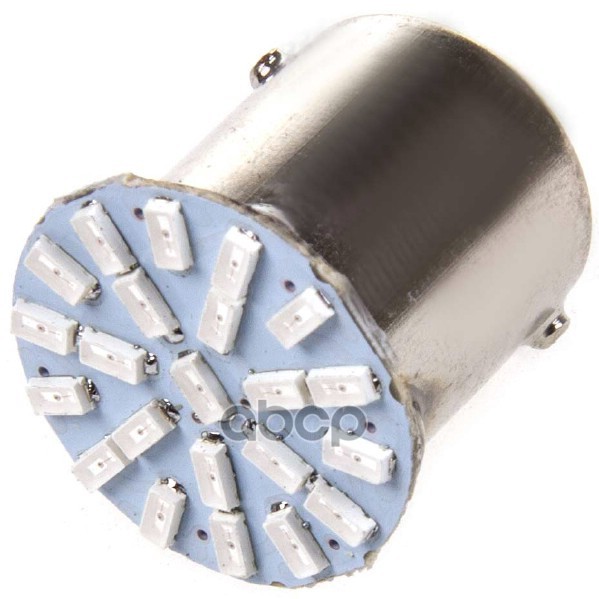 Лампа Диод S25 (P21w)) 24V 22 Smd Диода Ba15s 1-Конт Красная Противотуманные, Стопы, Задний Ход, Skyway арт. S08202031