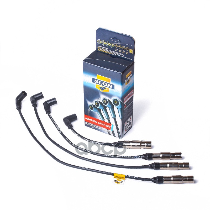 Комплект высоковольтных проводов для авт. Audi A3, Skoda Octavia, VW Golf c дв. 2.0 (1999-2007) [OEM Slon арт. SLN031