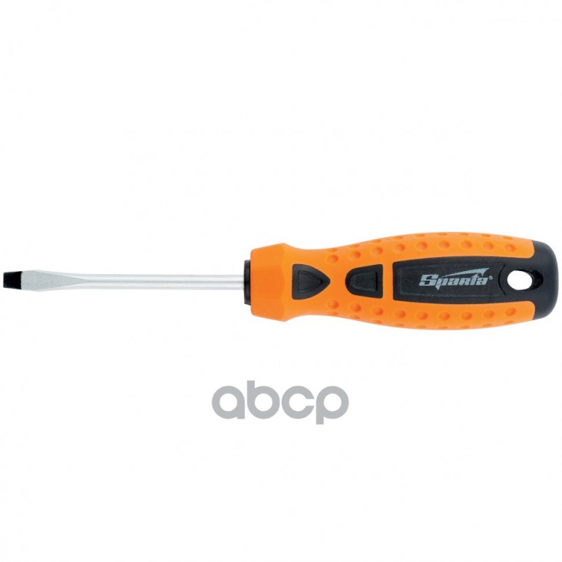 Отвертка Point, Sl6, 0X100 Мм, Crv, 2-Х Компонентная Рукоятка Sparta 11768 Sparta арт. 11768
