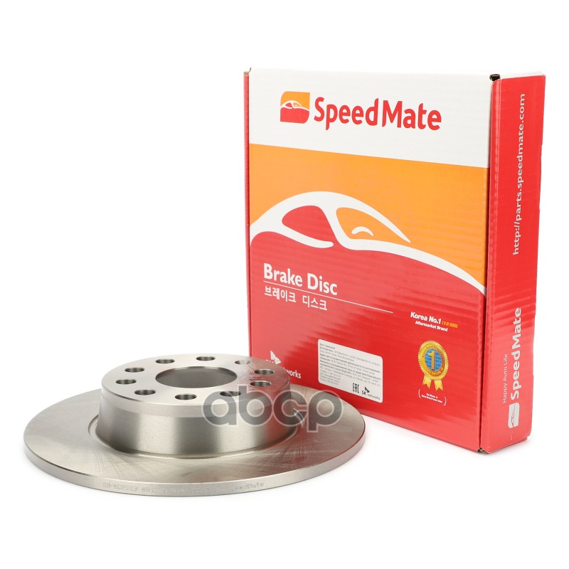 Диск тормозной задний (272 mm) SKODA (Octavia II 1Z3,Octavia II 1Z5) (2004-),Octavia III 5E3,Octavia III 5 SPEEDMATE SM-BDE00...