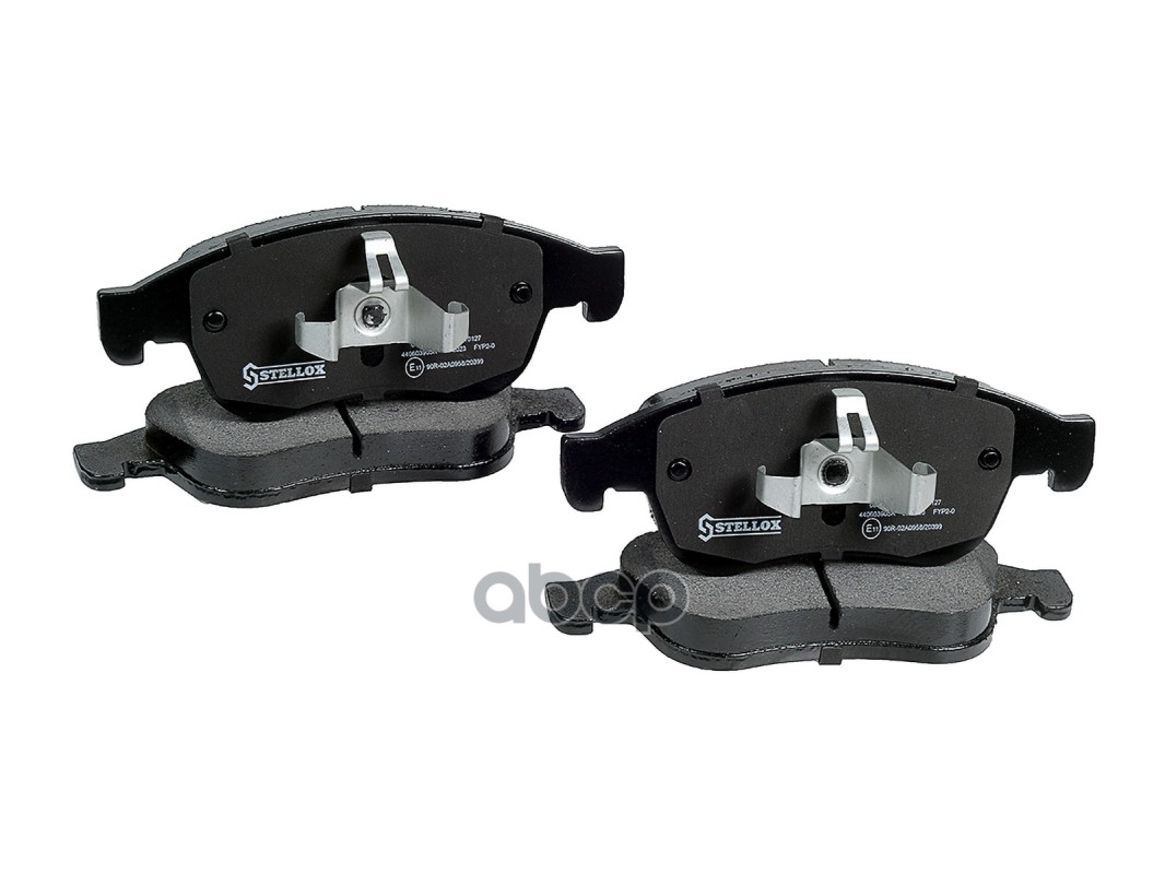 Колодки дисковые передние с антискрип. пластинами Renault Megane S Stellox арт. 000050BSX