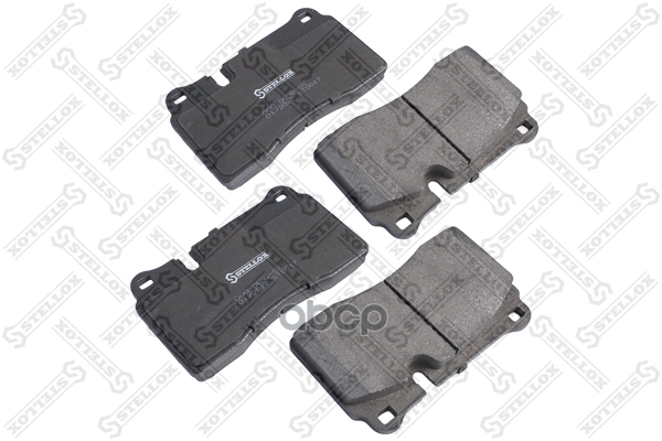Колодки дисковые передние с антискрип. пл. Land Rover Range Rover Stellox арт. 000065BSX