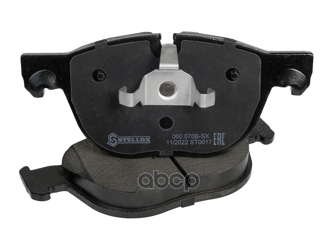Колодки дисковые передние с антискрип. пластинами BMW X5 E70 3.0 0 Stellox арт. 000070BSX