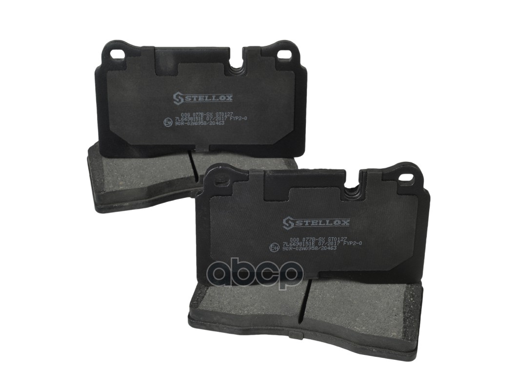 Колодки дисковые передние с антискрип. пл. VW Touareg, Range Rover Stellox арт. 000077BSX