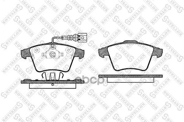 Колодки дисковые п. VW Touareg 3.0-6.0 V12 04> Stellox арт. 1056022SX