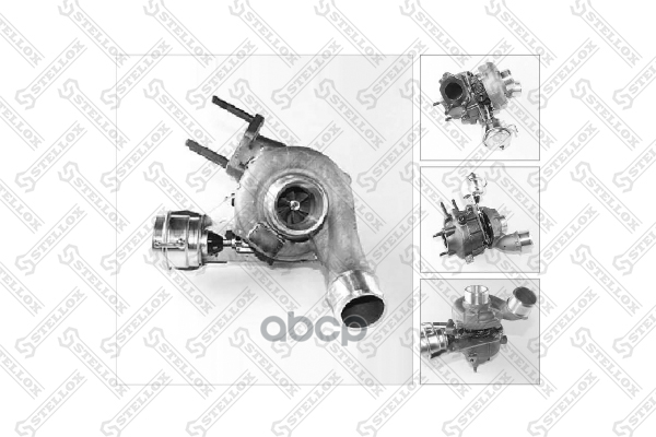 Турбокомпрессор Kia Sorento 2.5Crdi 06> Stellox арт. 1080308SX