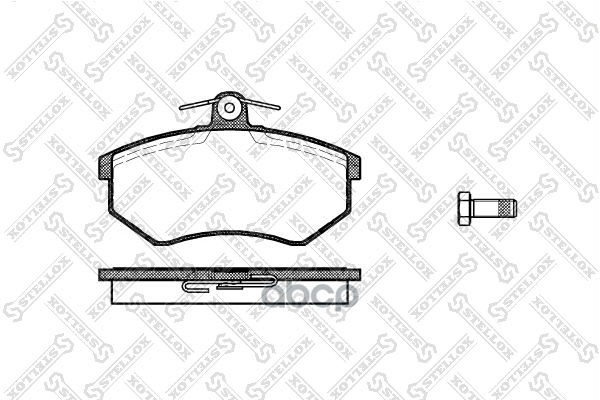 колодки  дисковые  145010SX Stellox арт. 145010SX