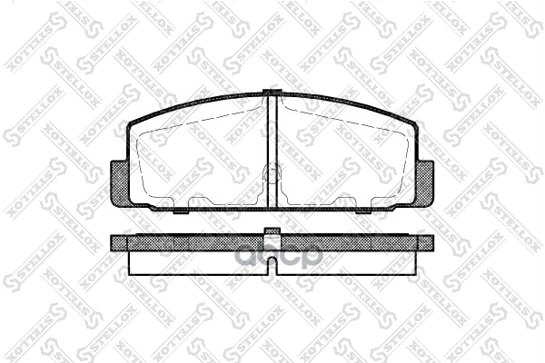 Колодки Тормозные Дисковые  190030Bsx Stellox арт. 190030BSX