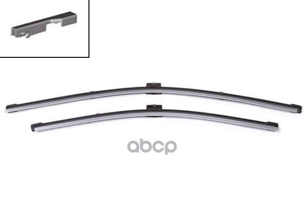 щетки плоск. кт 6002447519 BMW 3 E90E91 05 201703SX Stellox арт. 201703SX