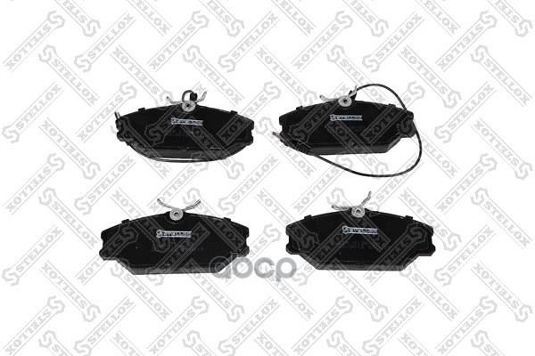 Колодки Диск.п. С Антискрип.пластин. Renault Laguna 1.6-2.2Dti 93- Stellox арт. 219012BSX